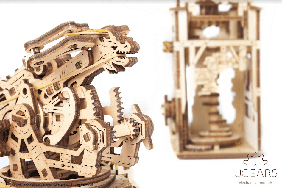 Arbalète à Tour-Ugears-puzzle 3d mécanique en bois-4 Arbalète à Tour-Ugears-