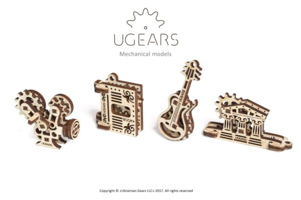 U-Fidget Creation – Puzzle 3d Mécanique en bois – Ugears France + 1