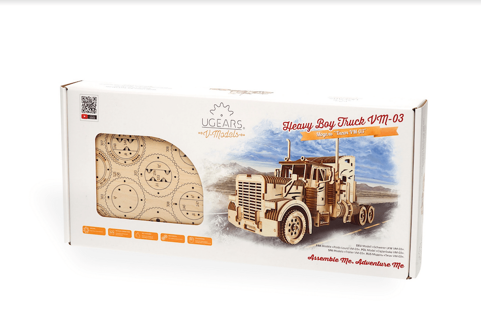 Poids-Lourd VM-03-Ugears-puzzle 3d mécanique en bois-3 Poids-Lourd VM-03-Ugears-puzzle 3d mécanique en bois-3