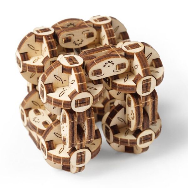 Flexi-Cube Ugears – Puzzle 3d en bois