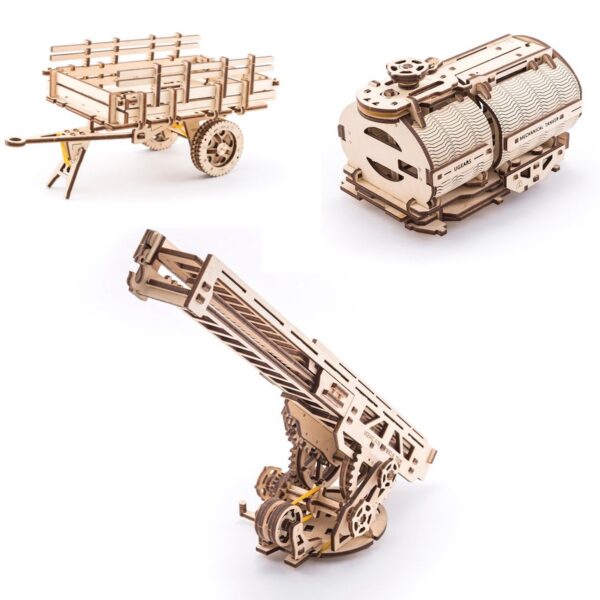 Pack “Rouler des Mécaniques” – Puzzles 3D Mécaniques – Ugears France + 9