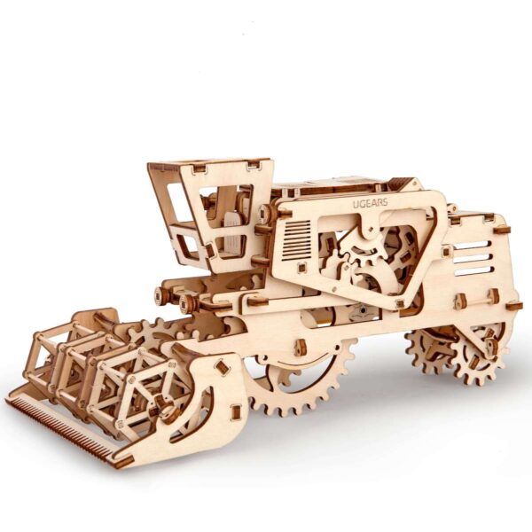 Moissonneuse-batteuse – Puzzle 3d Mécanique en bois – Ugears France