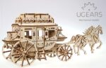 Diligence-Ugears-puzzle 3d mécanique en bois