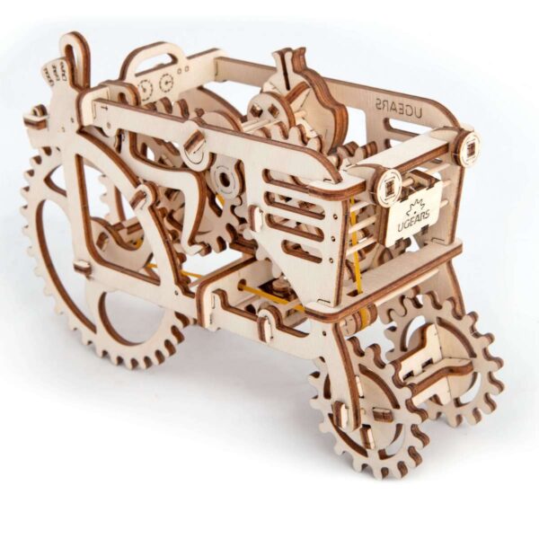 Tracteur – Puzzle 3d Mécanique en bois – Ugears France + 2