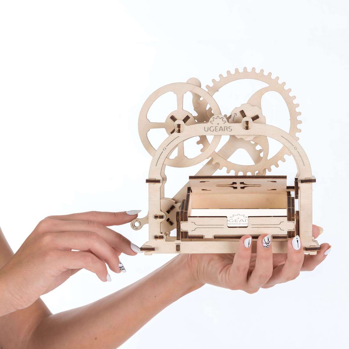 Boite de rangement à transmission mécanique puzzle 3D en bois –  Puzzledebois ™
