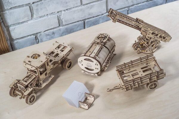 Pack “Rouler des Mécaniques” – Puzzles 3D Mécaniques – Ugears France + 1