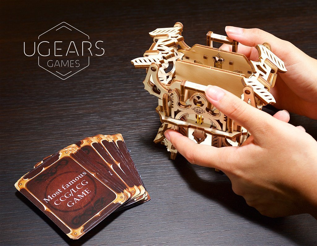 Puzzle 3D en Bois - Deck Box Ugears-12091 64 pièces Puzzles - Déco et Objets