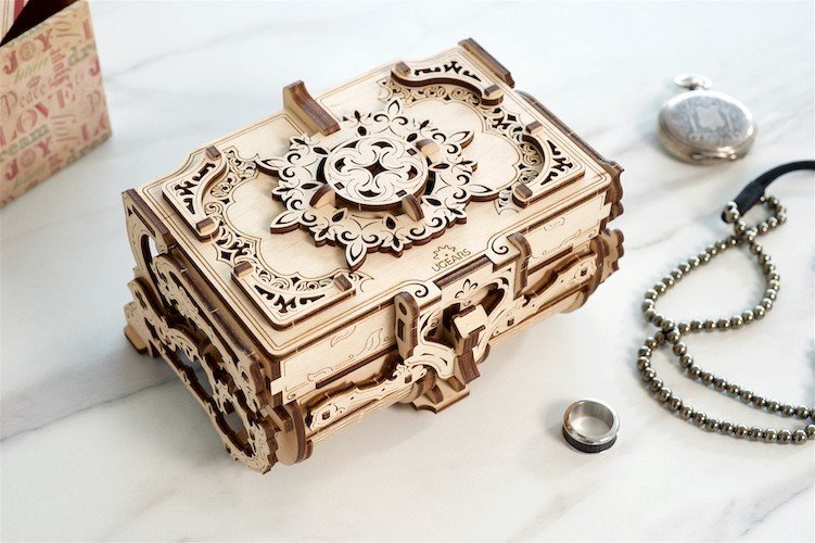 23€17 sur Puzzle en bois motif Boîte à bijoux 30 pièces - Puzzle 3D - Achat  & prix