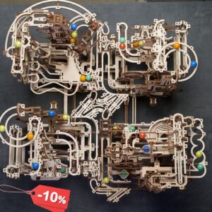 Puzzle 3D en bois - UGEARS - Circuit de billes avec 10 billes - Maquette à  construire - 315 pièces - Cdiscount Jeux - Jouets