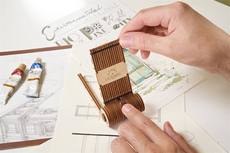 Support Téléphone Pliable Ugears 2 Support Téléphone Pliable Ugears