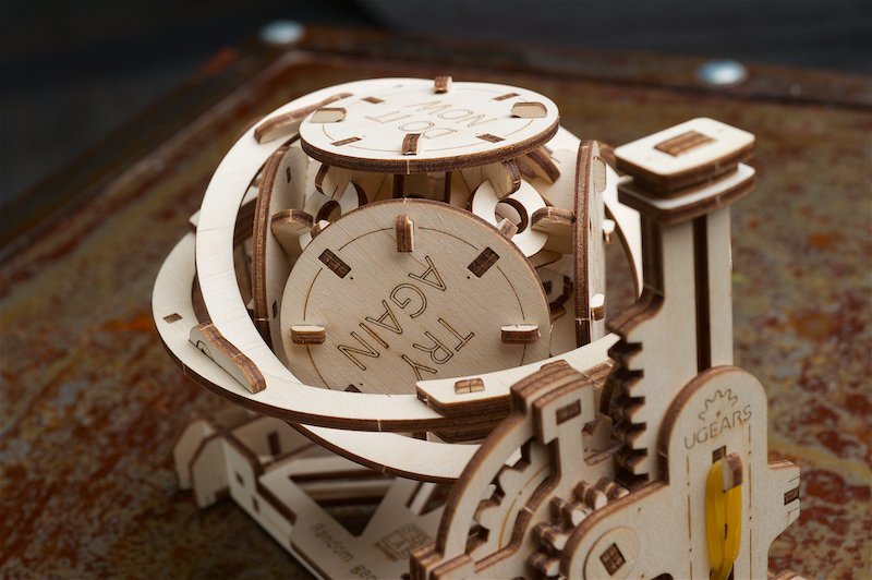 Générateur Aléatoire STEM Ugears – Puzzle 3d en bois Générateur Aléatoire STEM Ugears – Puzzle 3d en bois 7