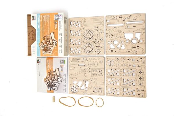 Variateur STEM Ugears – Puzzle 3d en bois + 7
