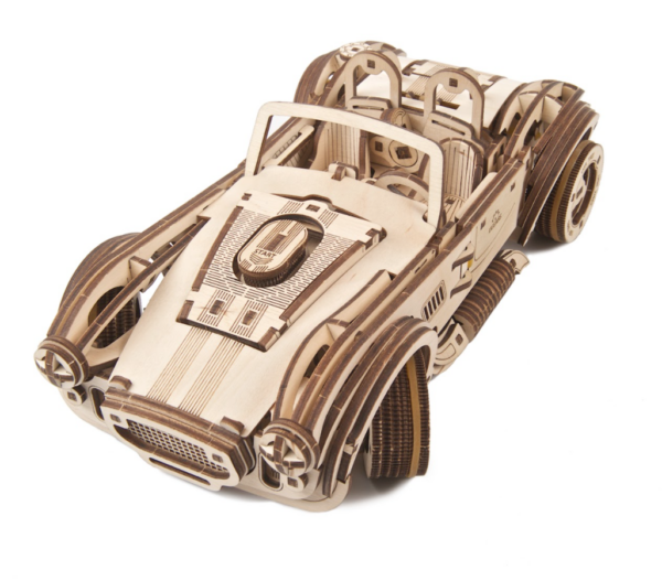 Voiture de course Cobra Drift Ugears – Puzzle 3d en bois