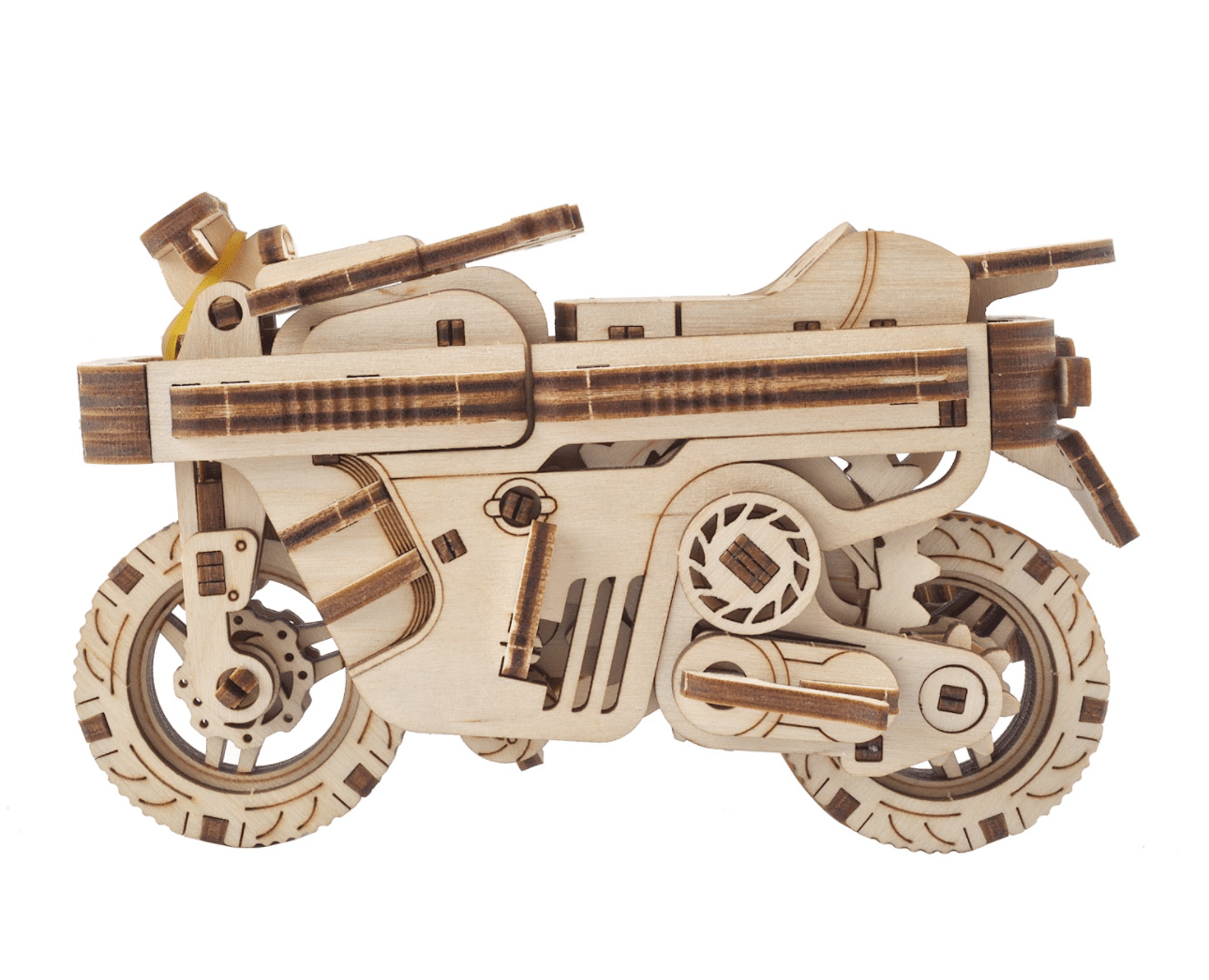 UGEARS Puzzle 3D Moto Miniature - Moto Compact Scooter Pliant Maquette en  Bois à Construire Casse-tête