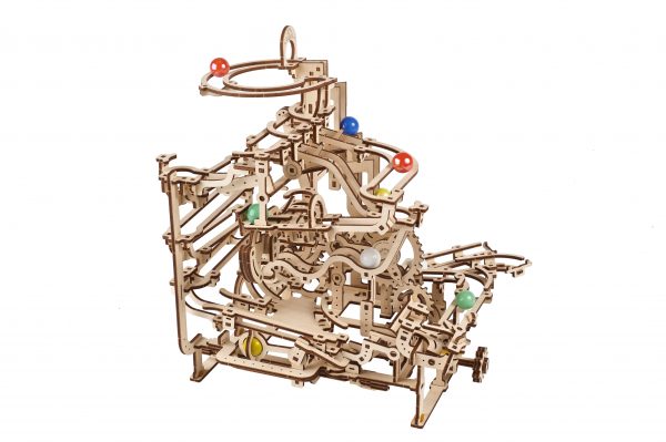 Parcours de billes à étages Ugears – Puzzle 3d en bois + 1
