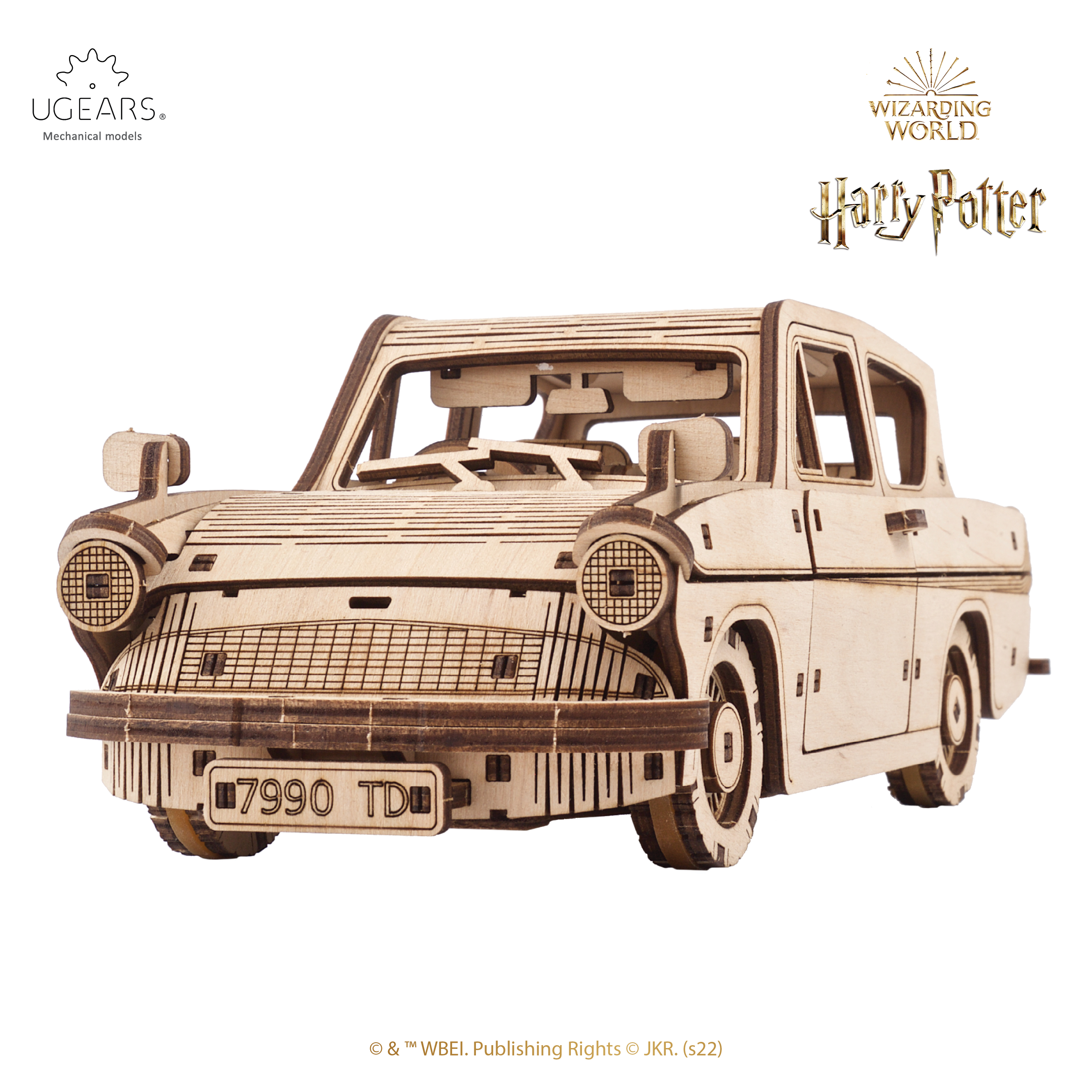 Puzzle 300 pièces : Super 5D puzzle Harry Potter : Voiture volante Ford  Anglia