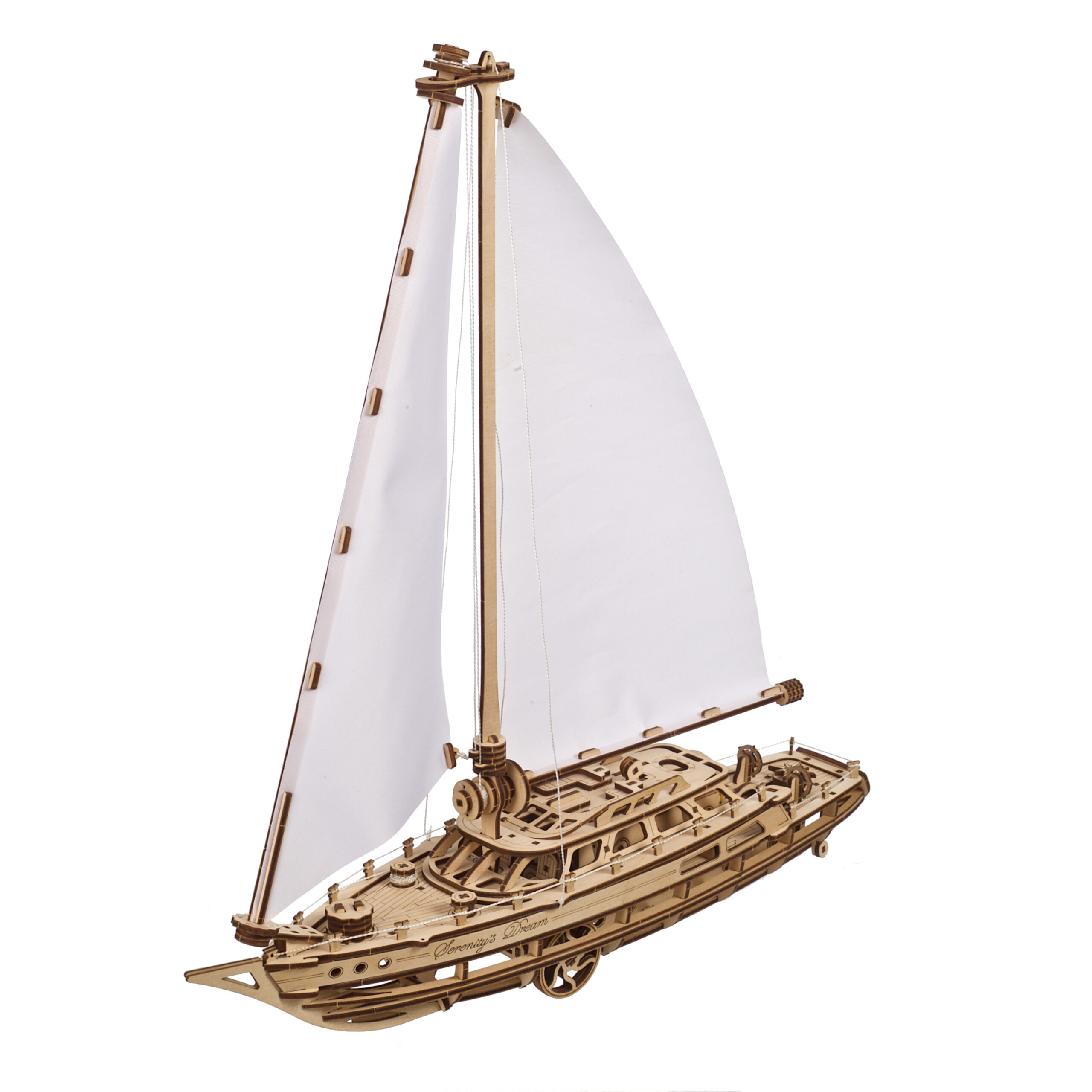 modèle 3D de Puzzle 3D en bois de bateau démonté - TurboSquid 2062681