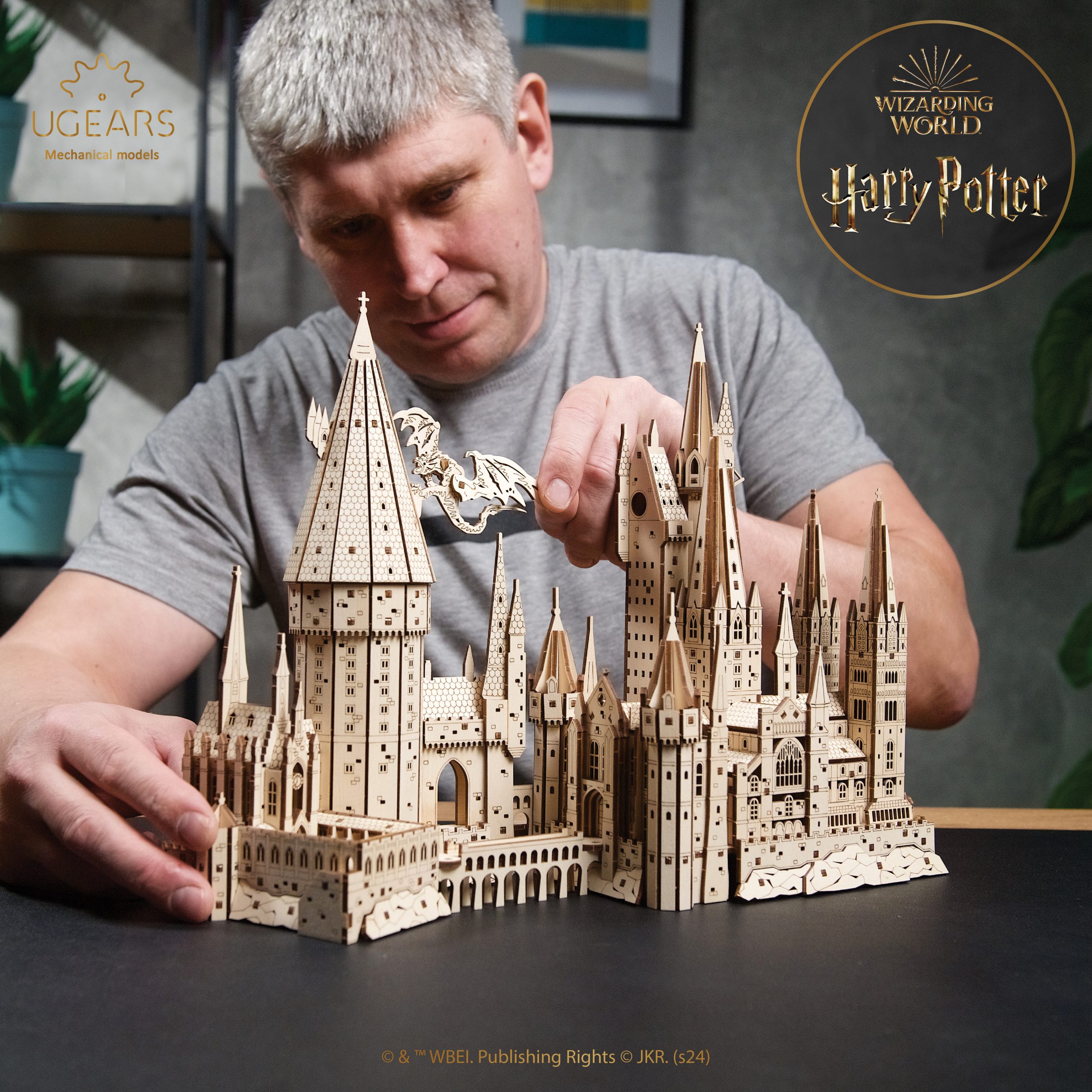 UGEARS Puzzles 3D En Bois Pour Adultes - Aquette Du Château De - 11