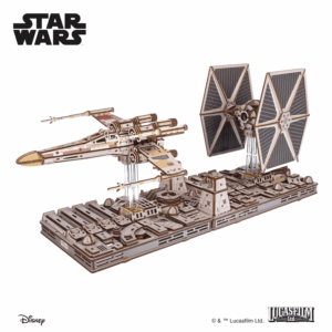 Pack Star Wars™ – Chasseur TIE™ + X-Wing de Luke Skywalker™ - Puzzle 3D en bois