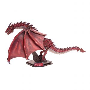 Dragon de la Tempête de Feu- Puzzle 3D en bois